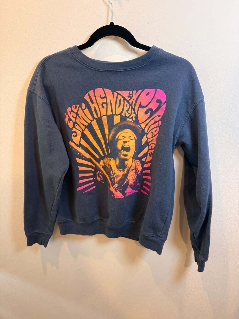 Authentic‎ Hendrix The Jimi Hendrix Experience Graphic Crewneck Sweatshirt